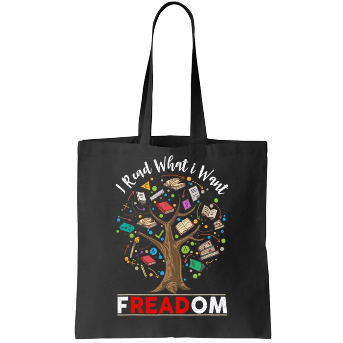 Vintage Censorship Freedom Reading Nerd I Read Banned Books Tote Bag