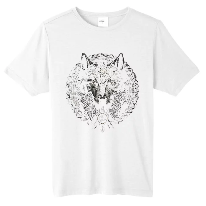 Viking Celtic Fenrir Wolf ChromaSoft Performance T-Shirt