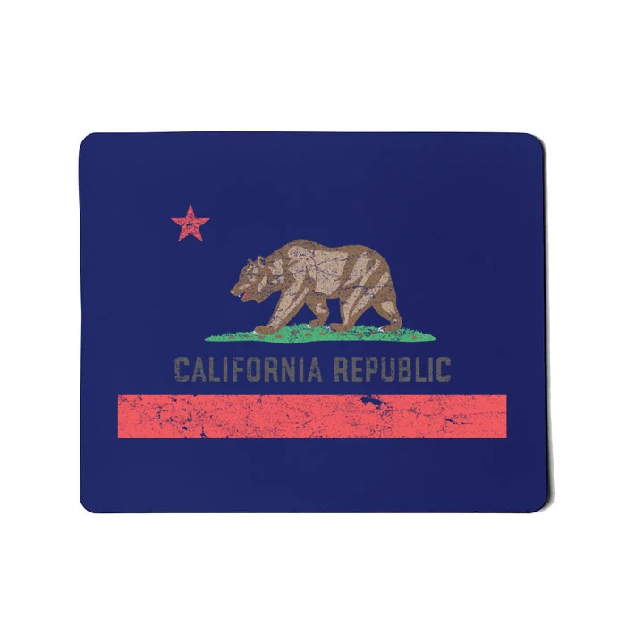 Vintage California Flag Mousepad