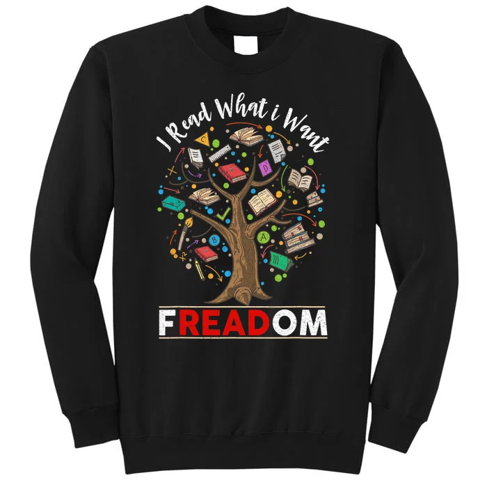 Vintage Censorship Freedom Reading Nerd I Read Banned Books Sweatshirt