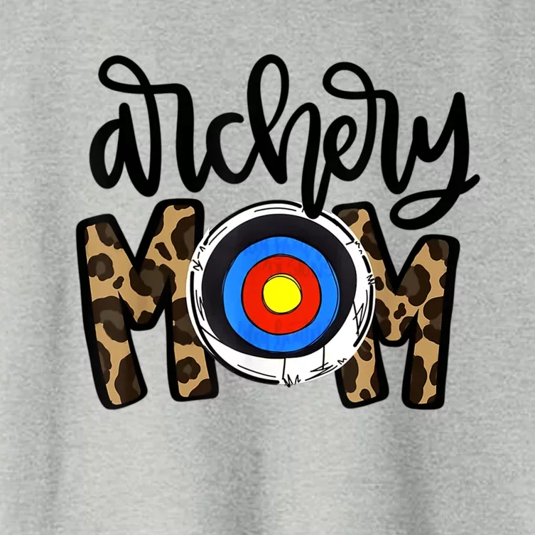 Valentines Christmas Family Matching Archery Mom Mother Day Gift Women's Crop Top Tee