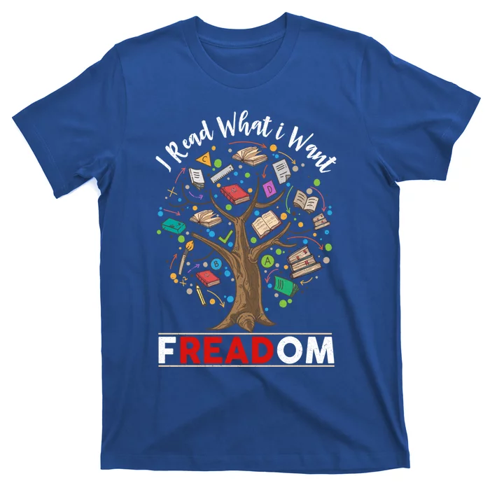 Vintage Censorship Freedom Reading Nerd I Read Banned Books Gift T-Shirt