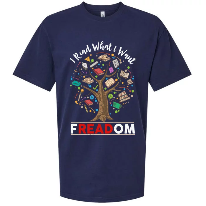 Vintage Censorship Freedom Reading Nerd I Read Banned Books Gift Sueded Cloud Jersey T-Shirt