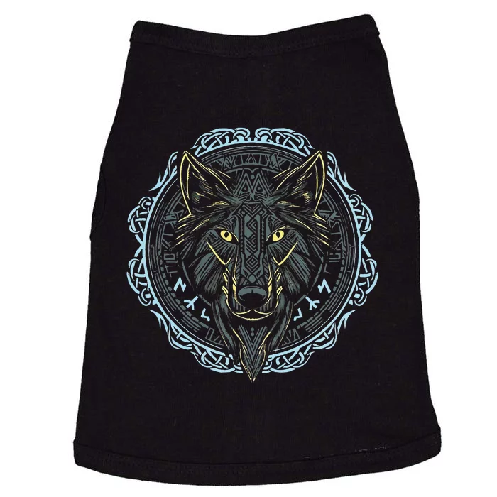 Viking Celtic Fenrir Wolf Of Odin Norse Myths Nordic Doggie Tank