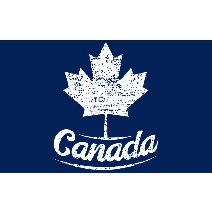 Vintage Canada Flag Canadian Flag Maple Leaf Bumper Sticker