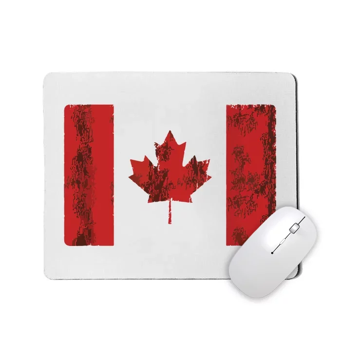 Vintage Canadian Flag CA Canada Souvenir Gift Mousepad