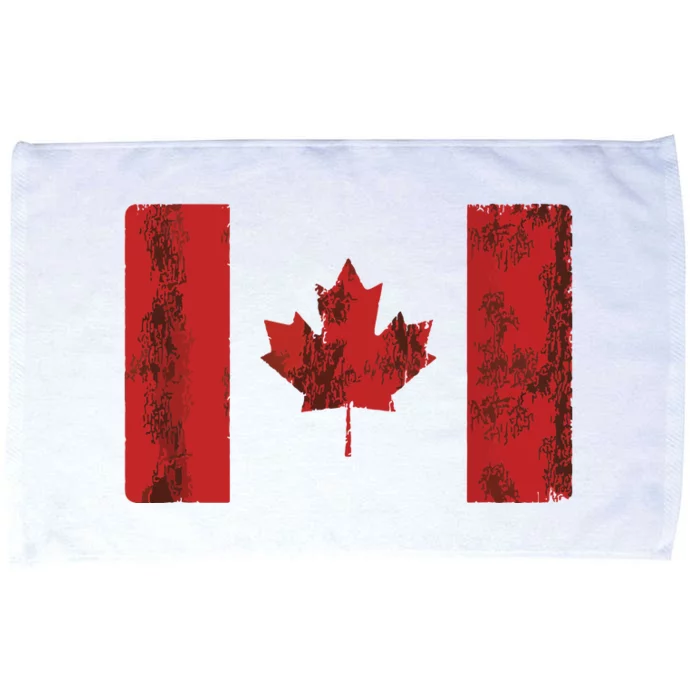 Vintage Canadian Flag CA Canada Souvenir Gift Microfiber Hand Towel