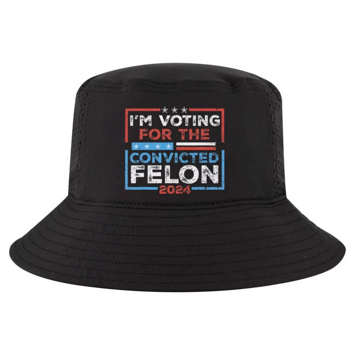 Voting Convicted Felon 2024 Election Cool Comfort Performance Bucket Hat