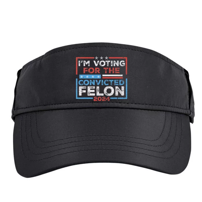 Voting Convicted Felon 2024 Election Adult Drive Performance Visor