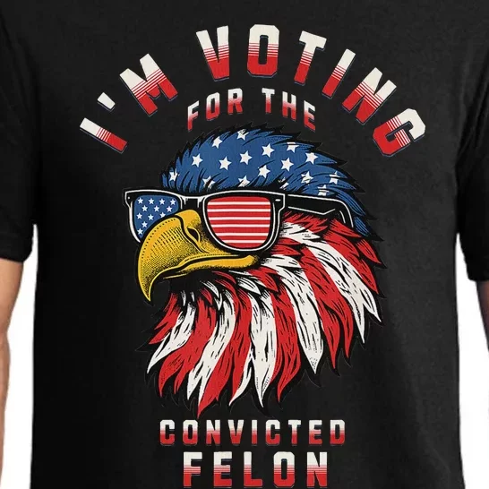 Voting Convicted Felon 2024 Election Pajama Set