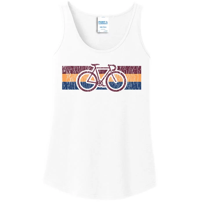 Vintage Cycling Funny Classic Bicycle Bicycling Lover Outfit Ladies Essential Tank