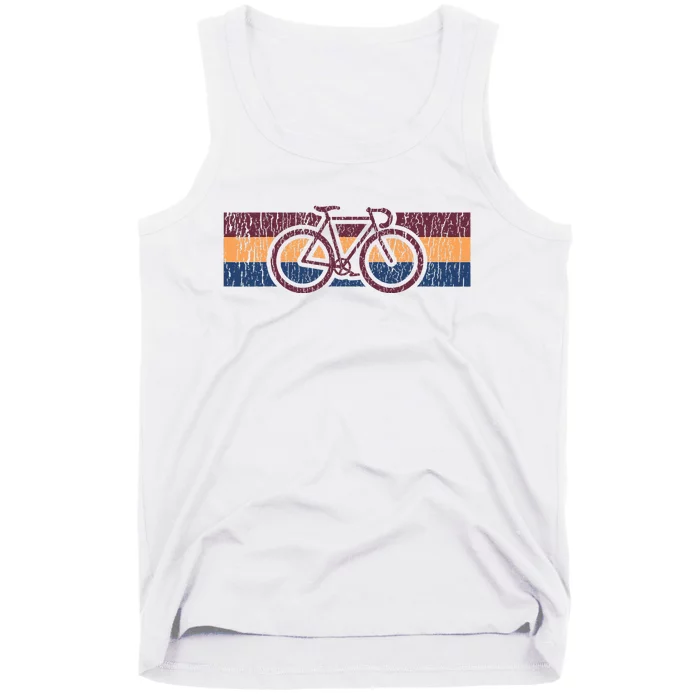 Vintage Cycling Funny Classic Bicycle Bicycling Lover Outfit Tank Top