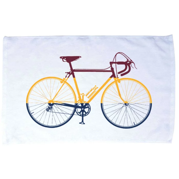 Vintage Cycling Funny Classic Bicycle Bicycling Lover Outfit Microfiber Hand Towel