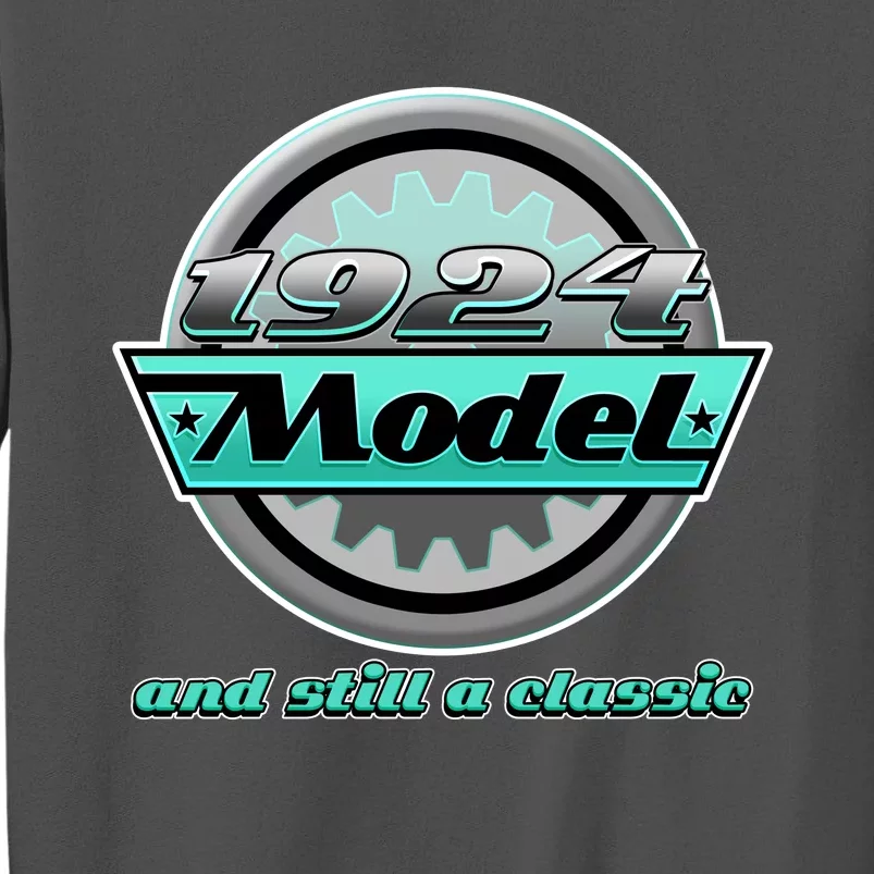 Vintage Car Gear 1924 Model And Still A Classic 100th Birthday Tall Sweatshirt