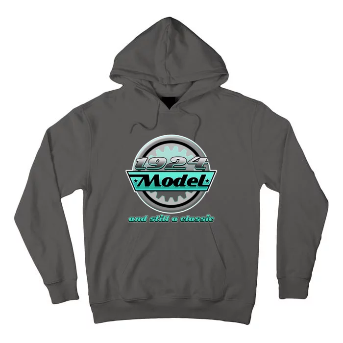 Vintage Car Gear 1924 Model And Still A Classic 100th Birthday Tall Hoodie