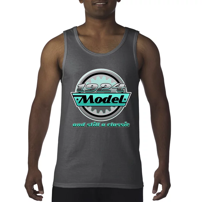 Vintage Car Gear 1924 Model And Still A Classic 100th Birthday Tank Top