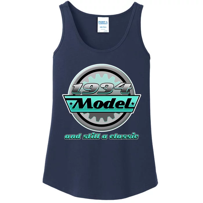 Vintage Car Gear 1934 Model And Still A Classic 90th Birthday Ladies Essential Tank