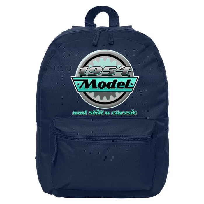 Vintage Car Gear 1954 Model And Still A Classic 70th Birthday 16 in Basic Backpack