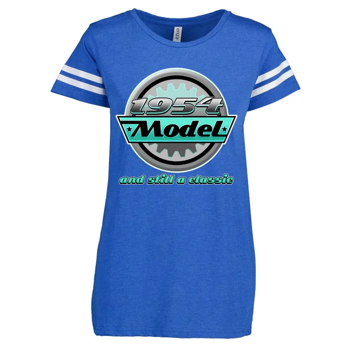 Vintage Car Gear 1954 Model And Still A Classic 70th Birthday Enza Ladies Jersey Football T-Shirt