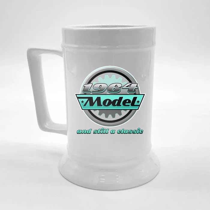 Vintage Car Gear 1964 Model And Still A Classic 60th Birthday Front & Back Beer Stein