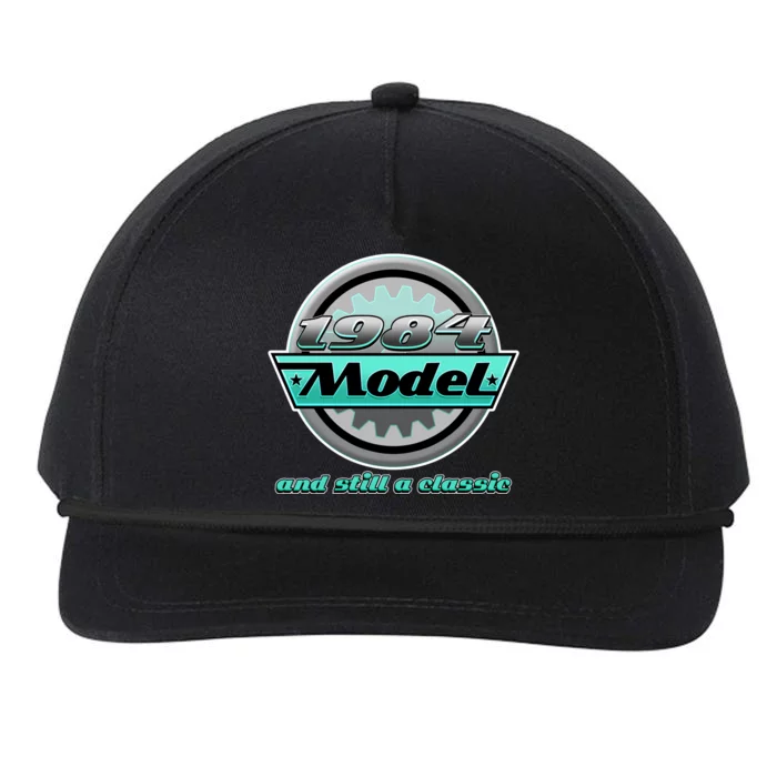 Vintage Car Gear 1984 Model And Still A Classic 40th Birthday Snapback Five-Panel Rope Hat