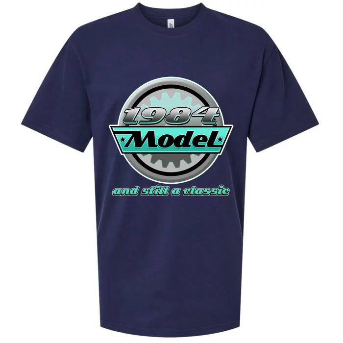 Vintage Car Gear 1984 Model And Still A Classic 40th Birthday Sueded Cloud Jersey T-Shirt