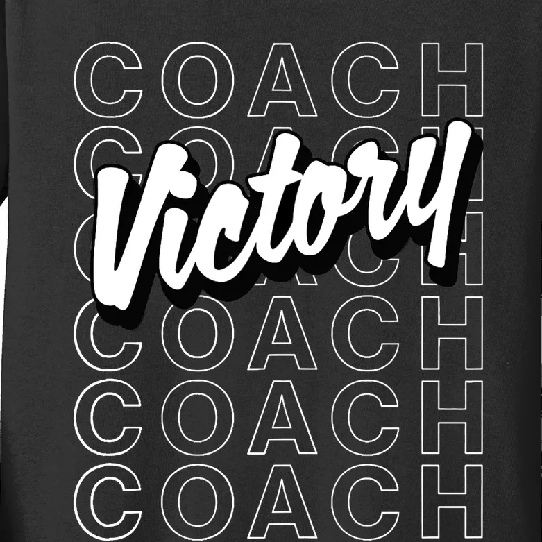 Victory Coach - Gymnastics Tank Top Kids Long Sleeve Shirt