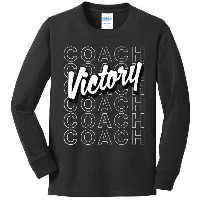 Victory Coach - Gymnastics Tank Top Kids Long Sleeve Shirt