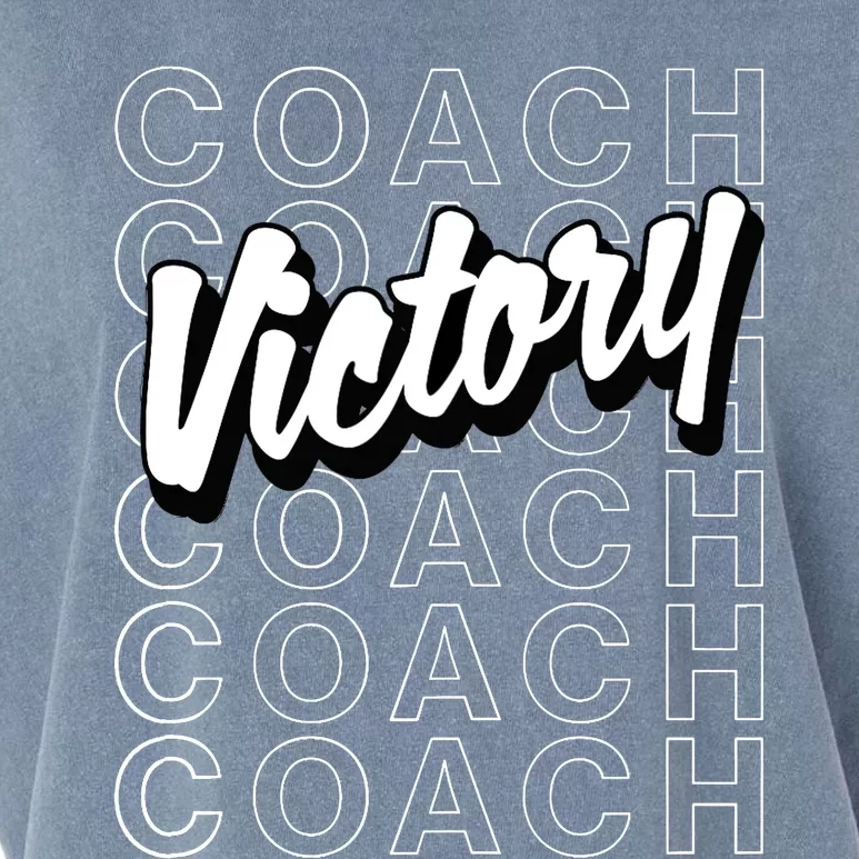 Victory Coach - Gymnastics Tank Top Garment-Dyed Women's Muscle Tee