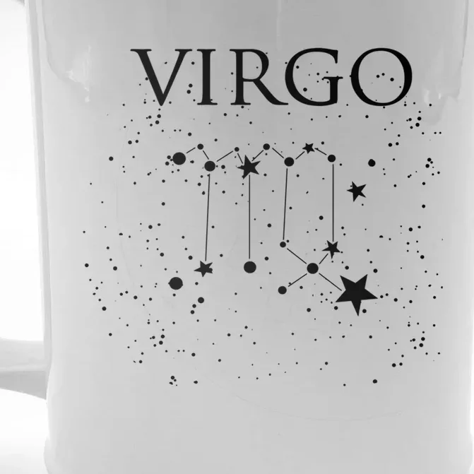 Virgo Constellation Gift Zodiac Symbol Front & Back Beer Stein