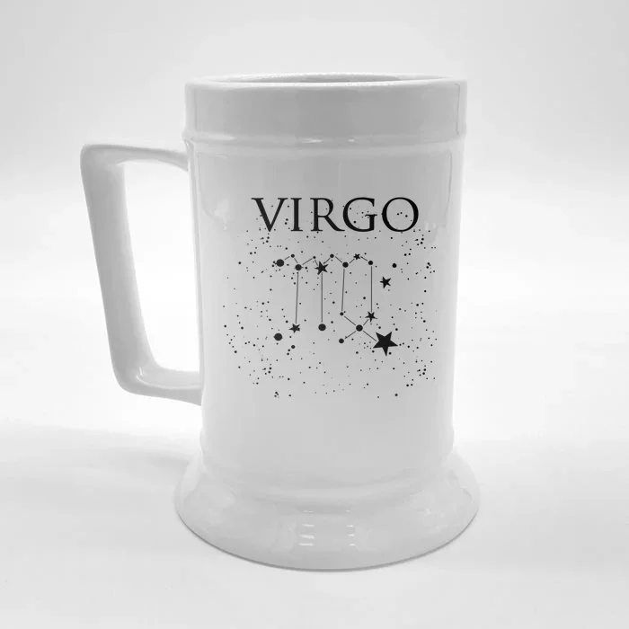 Virgo Constellation Gift Zodiac Symbol Front & Back Beer Stein