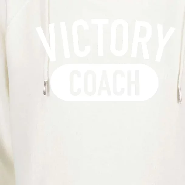 Victory Coach Gymnastics Womens Funnel Neck Pullover Hood