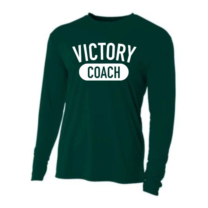 Victory Coach Gymnastics Cooling Performance Long Sleeve Crew