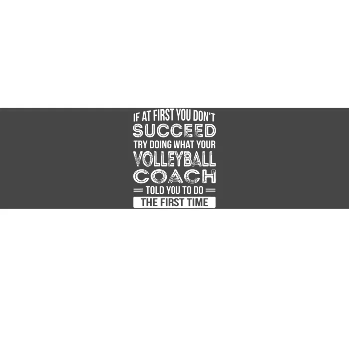 Volleyball Coach Gift Funny Thank You Gift Bumper Sticker