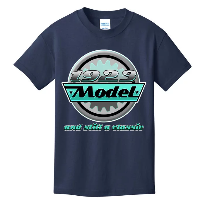 Vintage Car Gear 1923 Model And Still A Classic 100th Birthday Kids T-Shirt