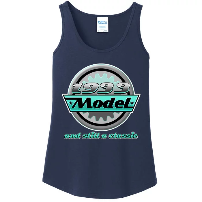 Vintage Car Gear 1933 Model And Still A Classic 90th Birthday Ladies Essential Tank