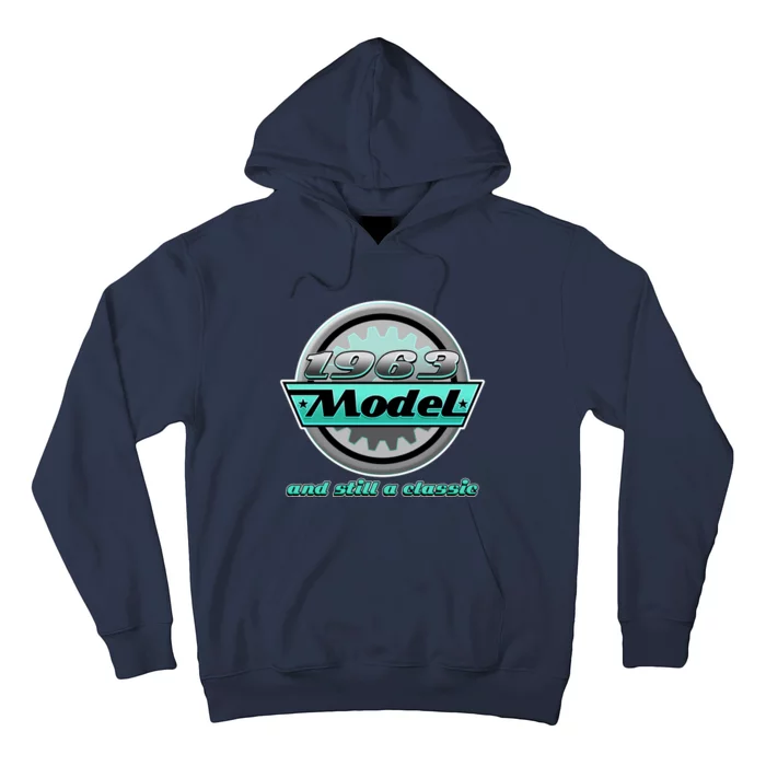 Vintage Car Gear 1963 Model And Still A Classic 60th Birthday Hoodie