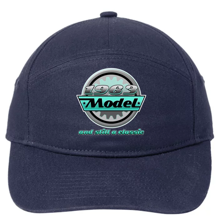 Vintage Car Gear 1963 Model And Still A Classic 60th Birthday 7-Panel Snapback Hat