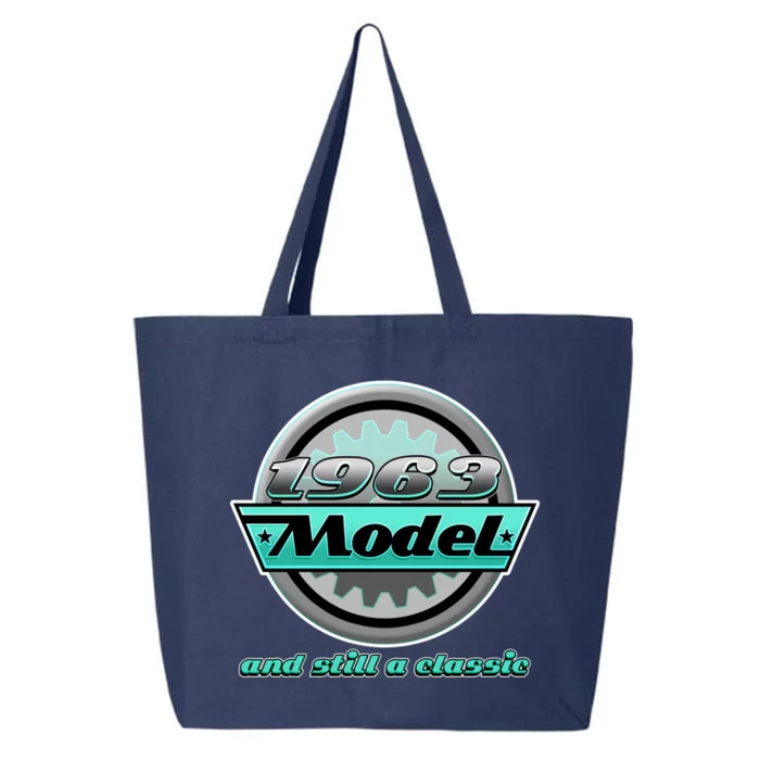 Vintage Car Gear 1963 Model And Still A Classic 60th Birthday 25L Jumbo Tote