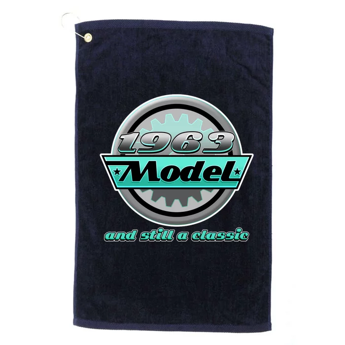 Vintage Car Gear 1963 Model And Still A Classic 60th Birthday Platinum Collection Golf Towel