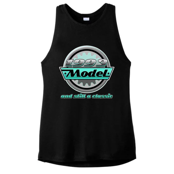 Vintage Car Gear 1993 Model And Still A Classic 30th Birthday Ladies Tri-Blend Wicking Tank