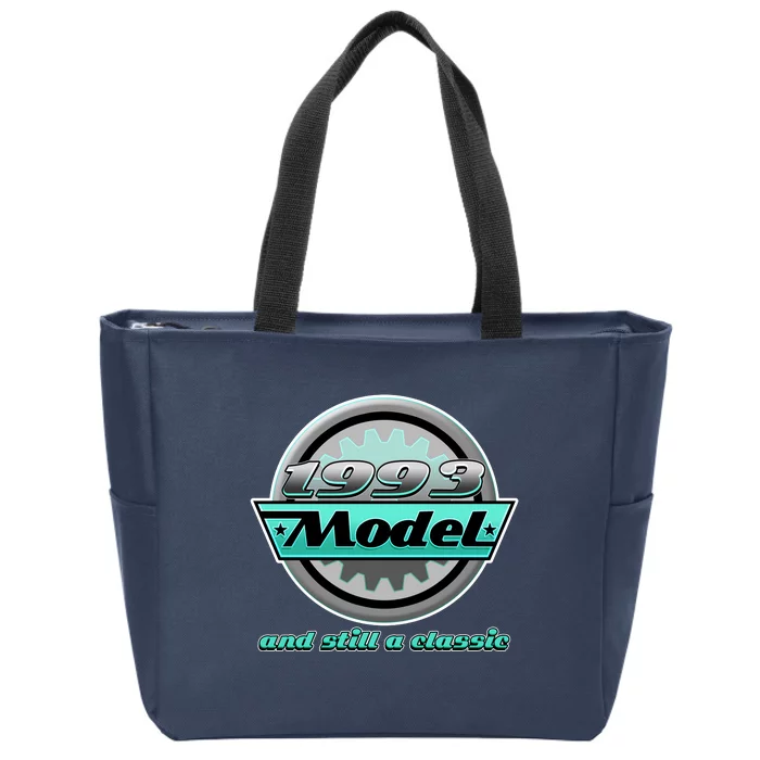 Vintage Car Gear 1993 Model And Still A Classic 30th Birthday Zip Tote Bag