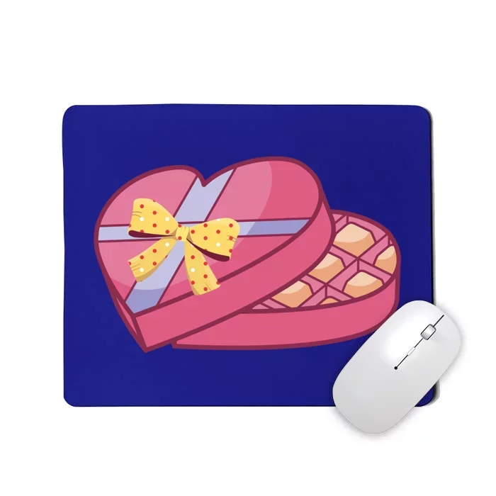 Valentines Chocolate Heart Shape Chocolate Hearts Cocoa Cool Gift Mousepad