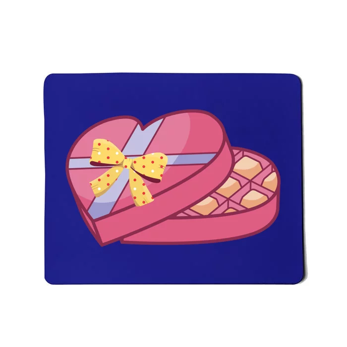 Valentines Chocolate Heart Shape Chocolate Hearts Cocoa Cool Gift Mousepad