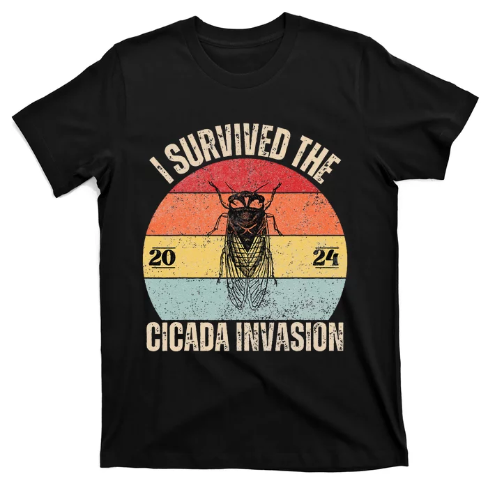 Vintage Cicada Invasion 2024 T-Shirt