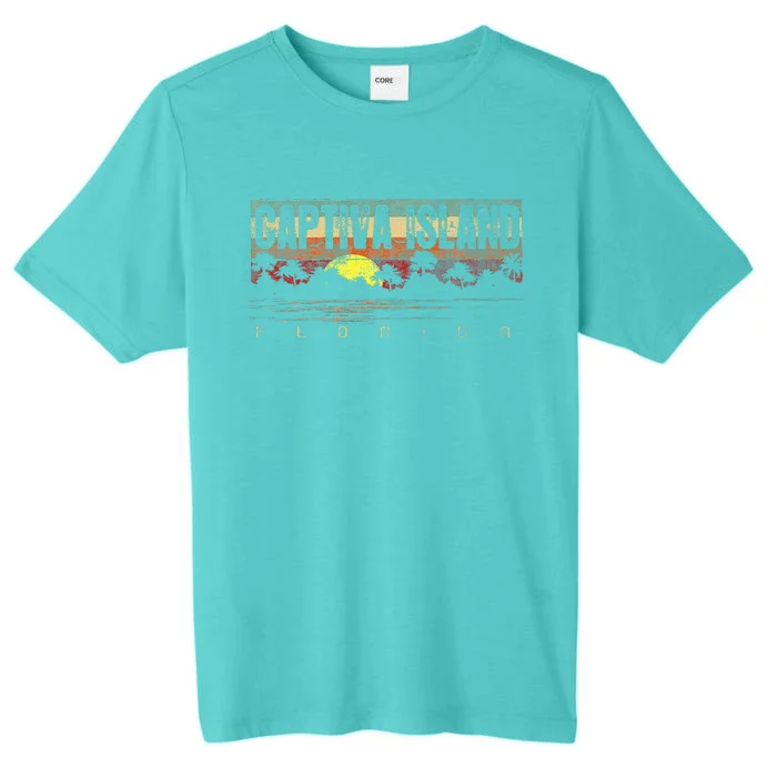 Vintage Captiva Island Fl Captiva Island ChromaSoft Performance T-Shirt