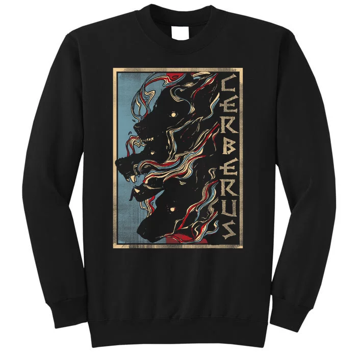 Vintage Cerberus In The Greek Mythology Sweatshirt