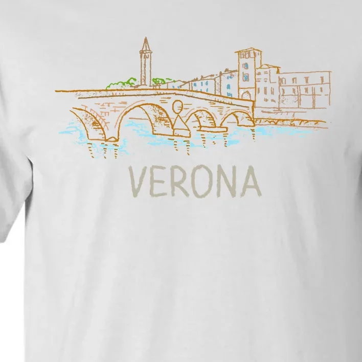 Verona City Italy Souvenir Gift Tall T-Shirt