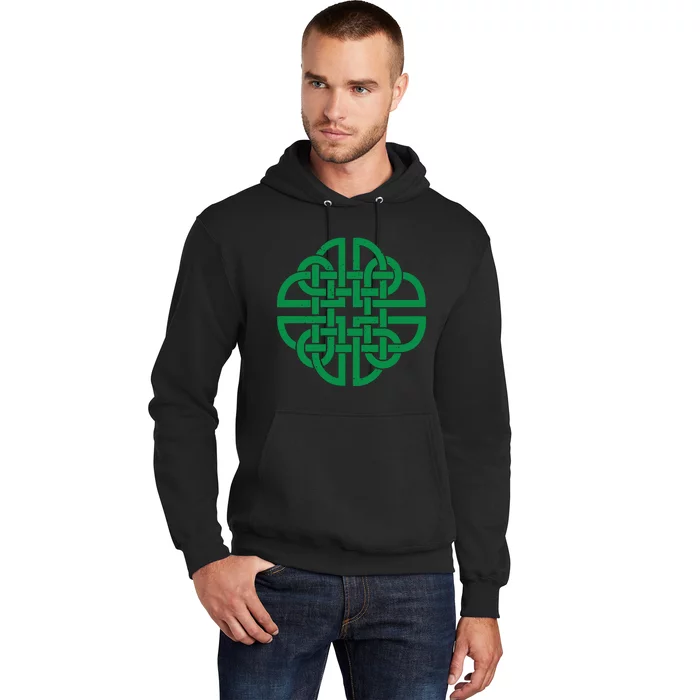 Vintage Celtic Knot Shield St. Patrick's Day Hoodie