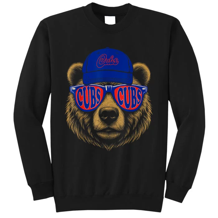 Vintage Cubs Last Name Pride Cubs Name Style Distressed Tall Sweatshirt